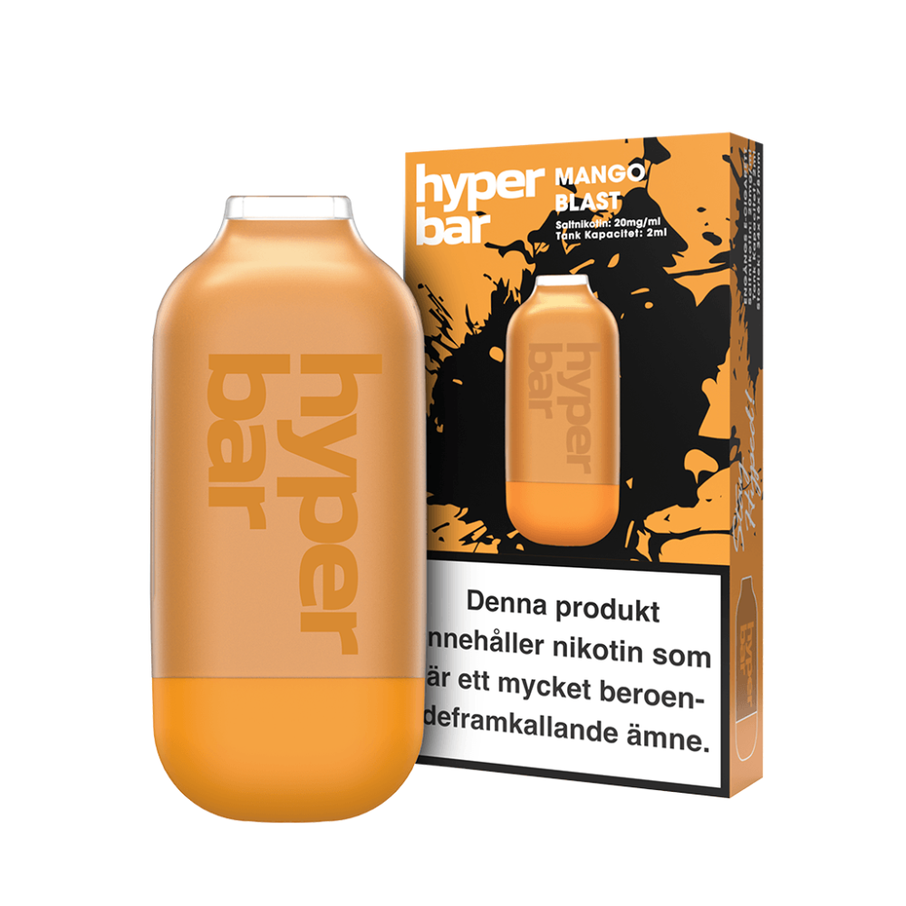 Hyper Bar Mesh | Mango Blast | Engångs Vape