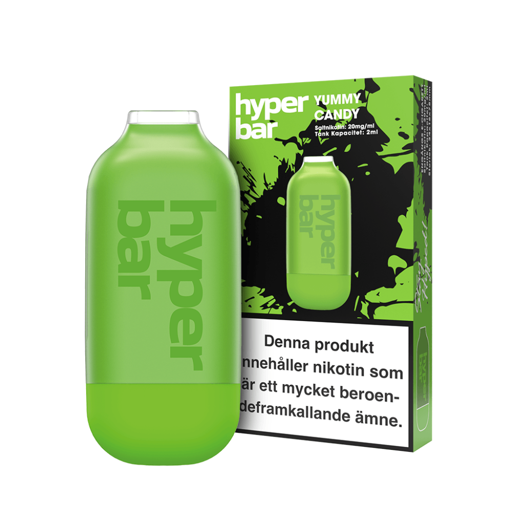 Hyper Bar Mesh | Yummy Candy | Engångs Vape