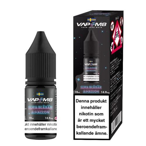 VapeM8 Salt | Sura Blåbär & Hallon | Nic Salt