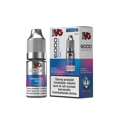 IVG 6000 |  Bubblegum Berry Wave | Nic Salt