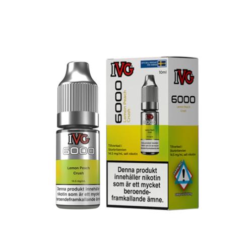 IVG 6000 | Lemon Peach Crush | Nic Salt