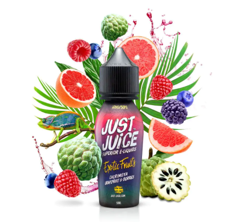Just Juice |Cherimoya, Grapefruit & Berries | Shortfill