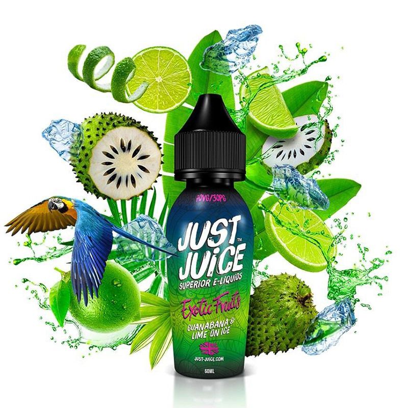 Just Juice | Exotic Fruits Guanabana & Lime on Ice