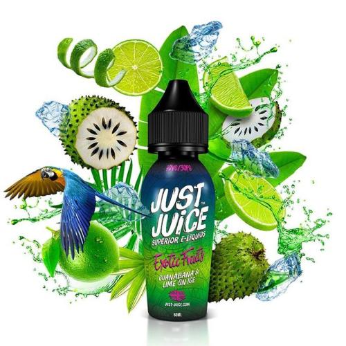 Just Juice | Exotic Fruits Guanabana & Lime on Ice | Shortfill