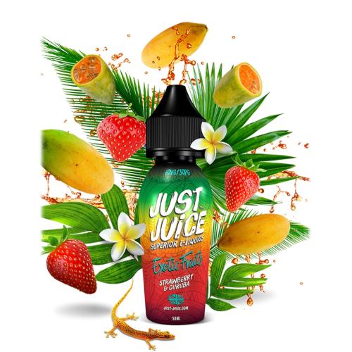 Just Juice | Exotic Fruits Strawberry & Curuba | Shortfill