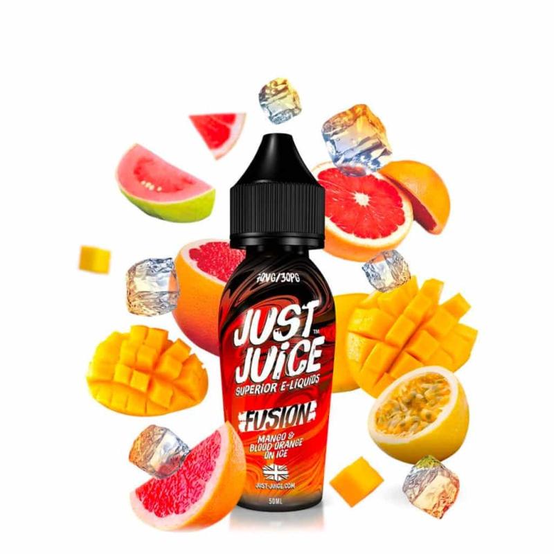 Just Juice | Fusion Mango & Blood Orange On Ice
