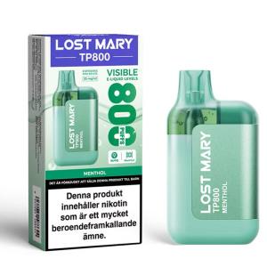 Lost Mary TP800 |Menthol| ENGÅNGS VAPE