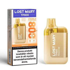 Lost Mary TP800 |Peach Ice | ENGÅNGS VAPE