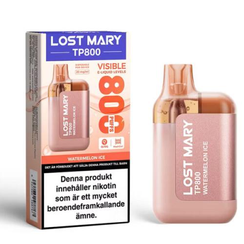 Lost Mary TP800 | Watermelon Ice | ENGÅNGS VAPE