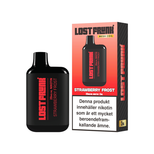 Lost Frunk Mesh | Strawberry Frost | ENGÅNGS VAPE