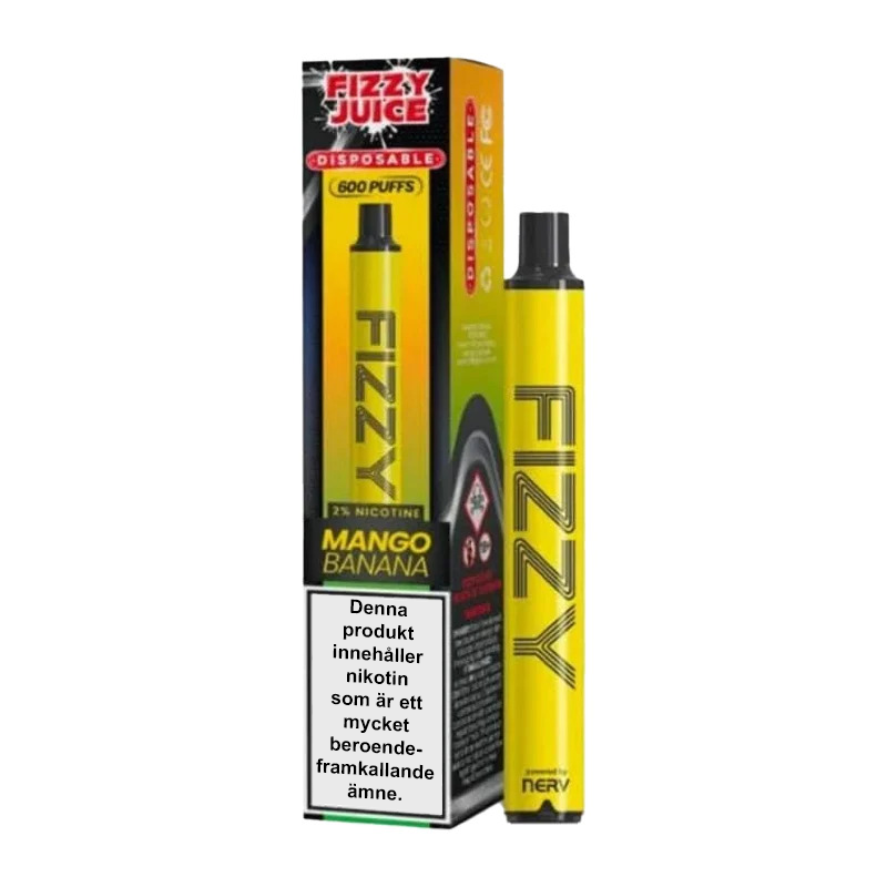 Fizzy Juice | Mango Banana | Engångs Vape