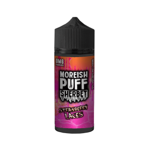 Moreish Puff Sherbet - Strawberry Laces 100ml