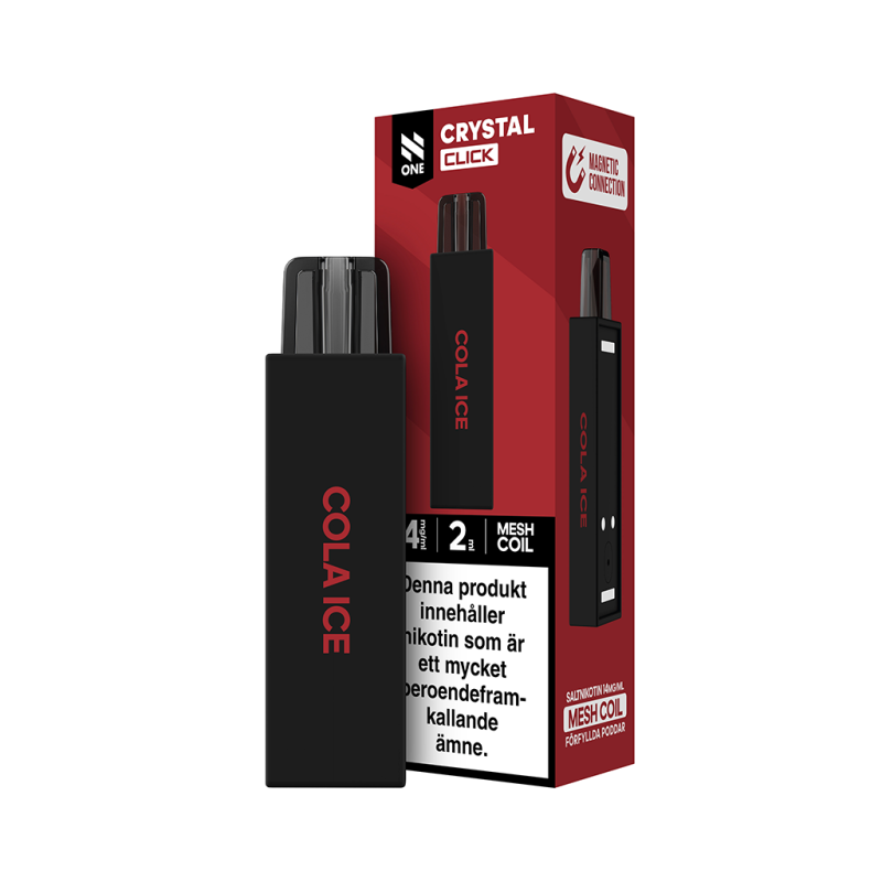 N-ONE Crystal Click Pod| Cola Ice| Förfylld pod