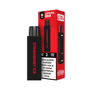 N-ONE Crystal Click Pod| Strawberry Ice| Förfylld pod
