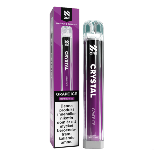 N One Crystal Mesh | Grape Ice | ENGÅNGS VAPE