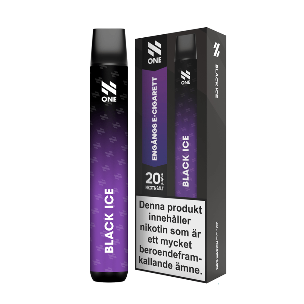 N One | Black Ice| Engångs Vape