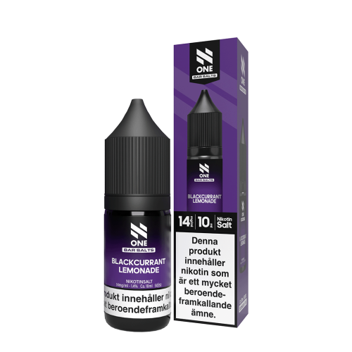 N One Salt | Blackcurrant Lemonade | Nic Salt