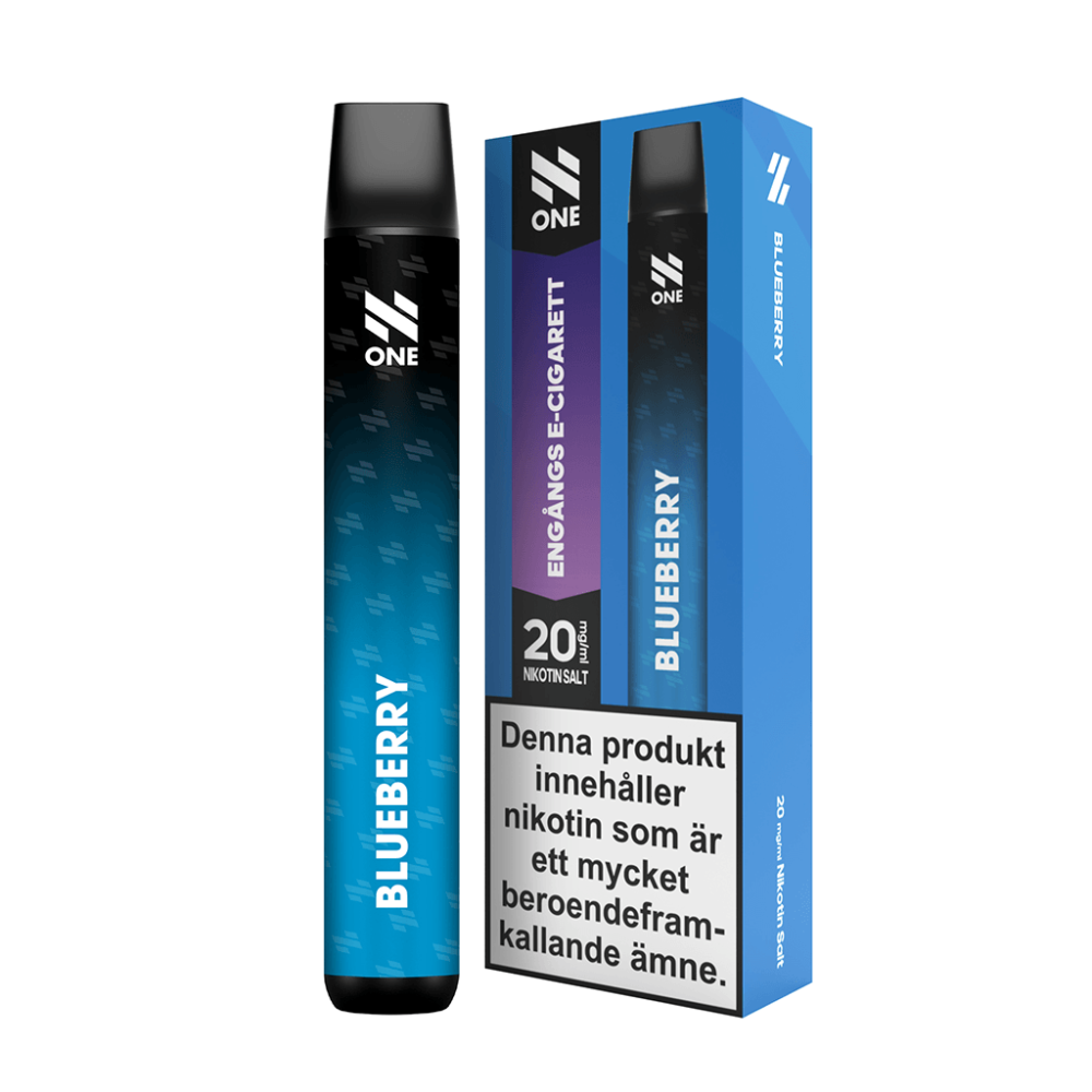 N One | Blueberry | Engångs Vape
