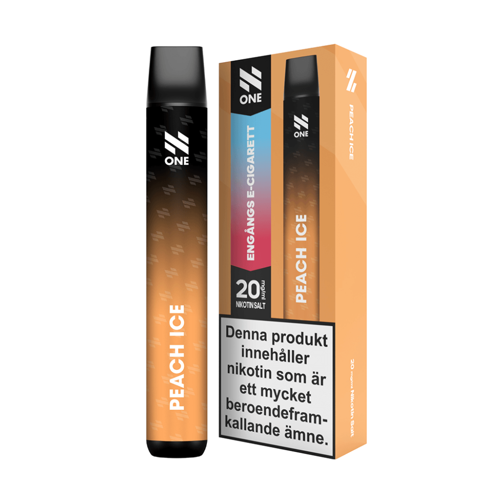 N One | Peach Ice| Engångs Vape