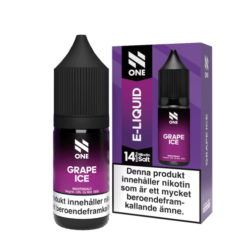 N One Salt | Grape Ice | Nic Salt