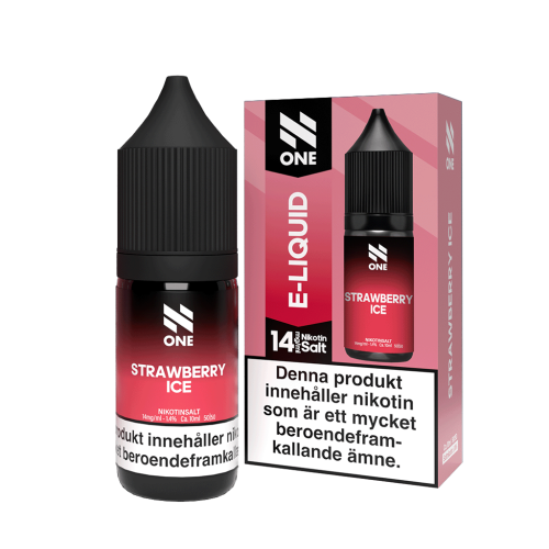 N One Salt | Strawberry Ice | Nic Salt