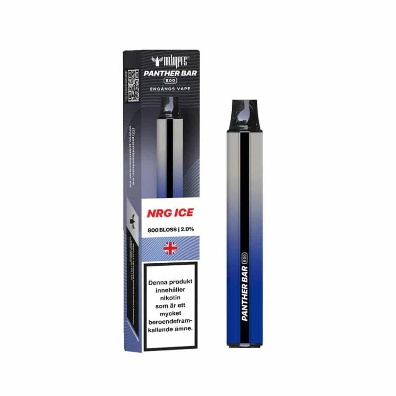 Panther Bar Mesh ​| NRG Ice | ENGÅNGS VAPE