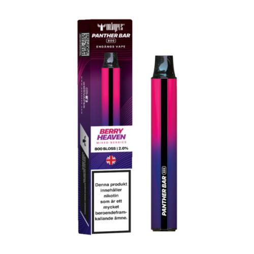 Panther Bar Mesh​ | Berry Heaven | ENGÅNGS VAPE