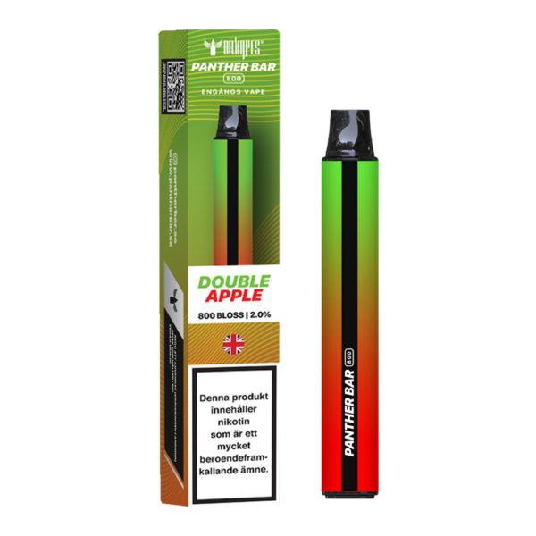 Panther Bar Mesh​ | Double Apple  | ENGÅNGS VAPE