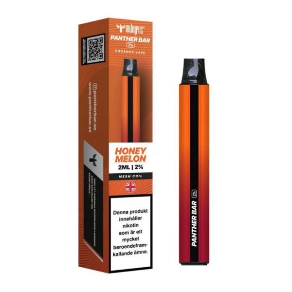 Panther Bar Mesh | Honey Melon | ENGÅNGS VAPE