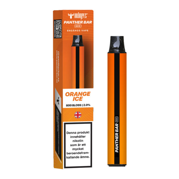Panther Bar Mesh​ |Orange Ice| ENGÅNGS VAPE