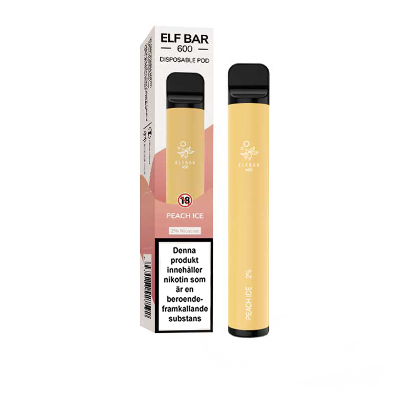 ELF BAR |Peach Ice | Engångs Vape
