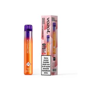 Vozol Neon 800 2.0 – Peach Mango Watermelon| ENGÅNGS VAPE