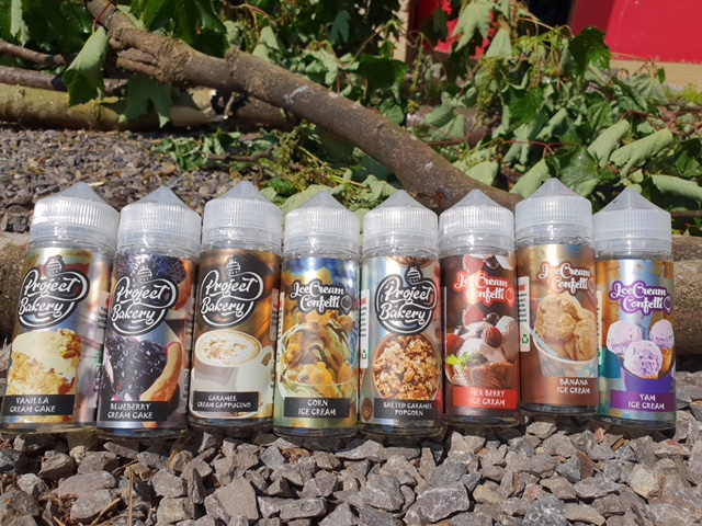 Sweden Vape Project Bakery Vanilla Cream Cake 0mg Nikotin 120ml