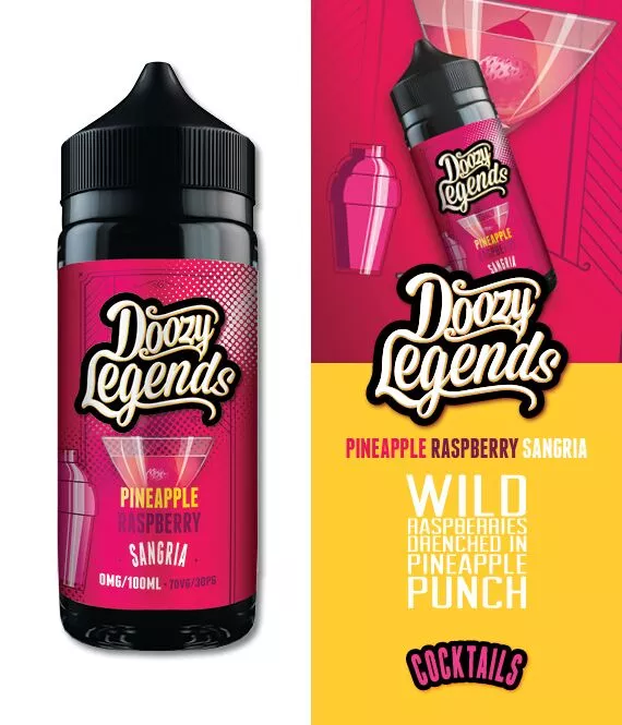 Doozy Legends | Pineapple Raspberry Sangria