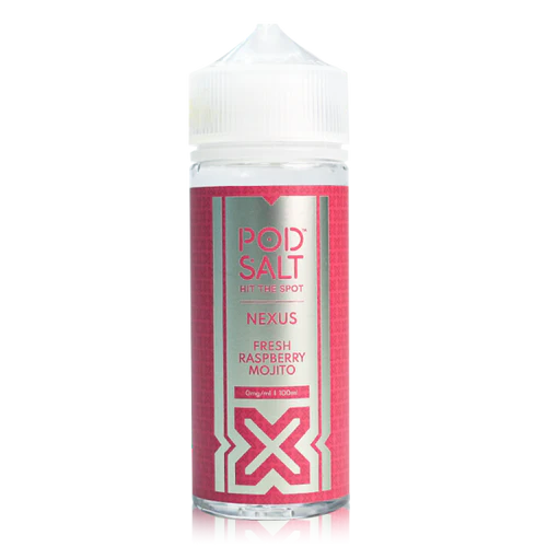 Pod Salt Nexus |Fresh Raspberry Mojito | Shortfill