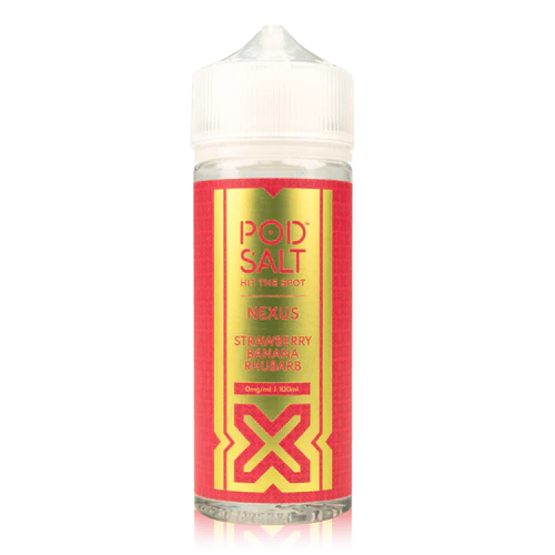 Pod Salt Nexus |Strawberry Banana Rhubarb | Shortfill
