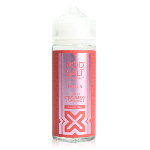 Pod Salt Nexus |Sweet Strawberry Lemonade | Shortfill