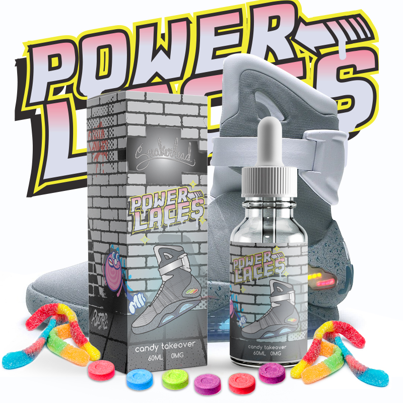 ​Power Laces Gummies, Jawbreaker Candy