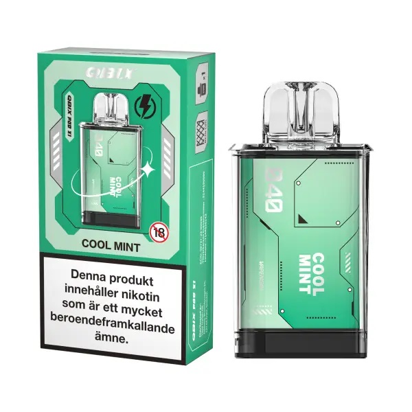 QBIX Pod | Cool Mint | Förfylld Pod