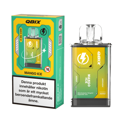 QBIX Pod | Mango Ice | Förfylld Pod