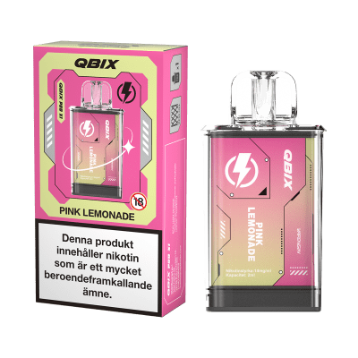 QBIX Pod | Pink Lemonade | Förfylld Pod