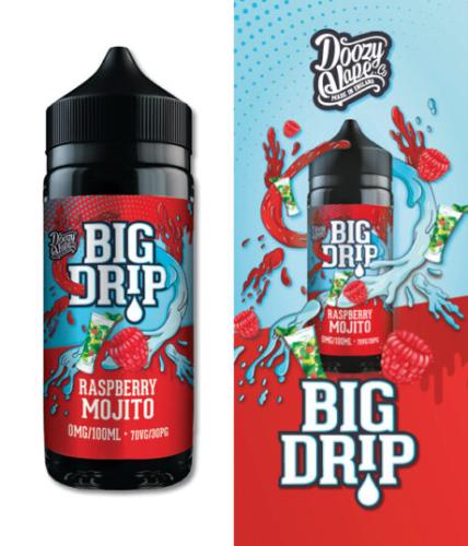 Big Drip by Doozy Vape | Raspberry Mojito | Shortfill