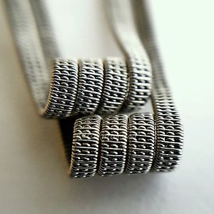 Staple Staggered Fused Clapton Coil