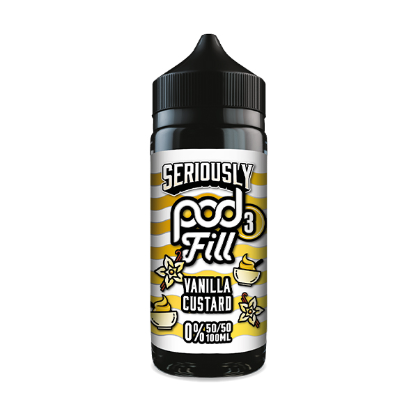Seriously Pod Fill x3|Vanilla Custard| Shortfill