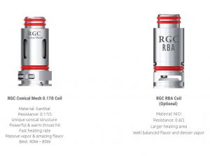 SMOK RGC Coils & RBA
