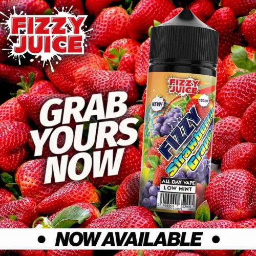 Fizzy Juice | Strawberry Grape | Shortfill