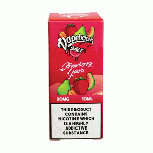 VAPELICIOUS - Strawberry Guava Nic Salt