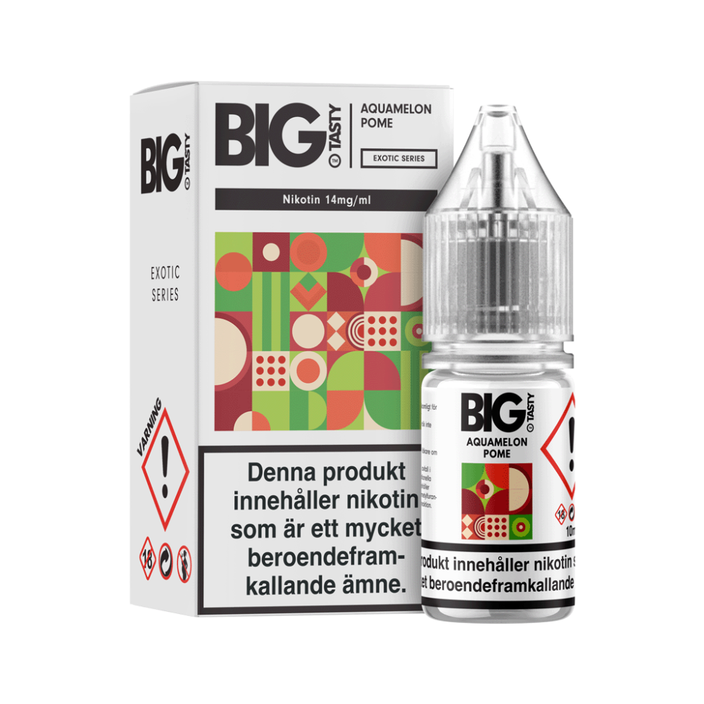 Big Tasty Exotic | Aqualemon Pome| Nic Salt