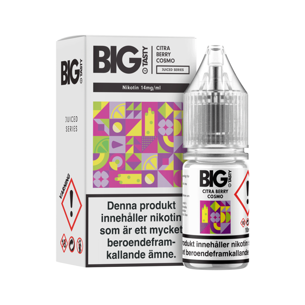 Big Tasty Juiced | Citra Berry Cosmo | Nic Salt