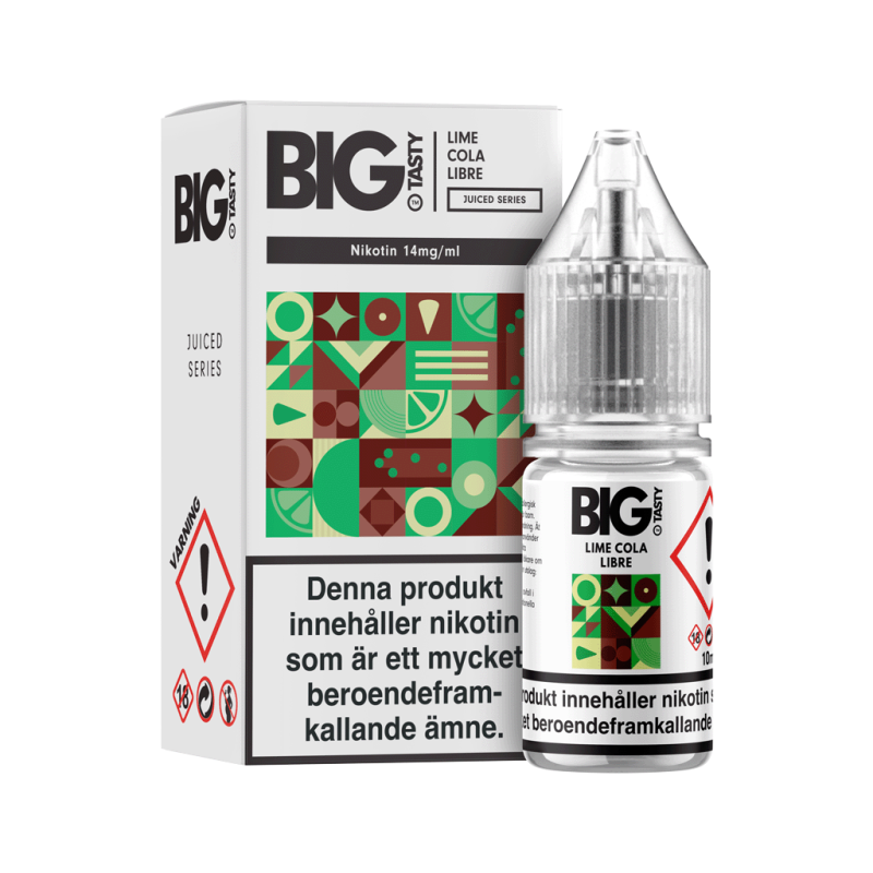 Big Tasty Juiced| Lime Cola Libre| Nic Salt